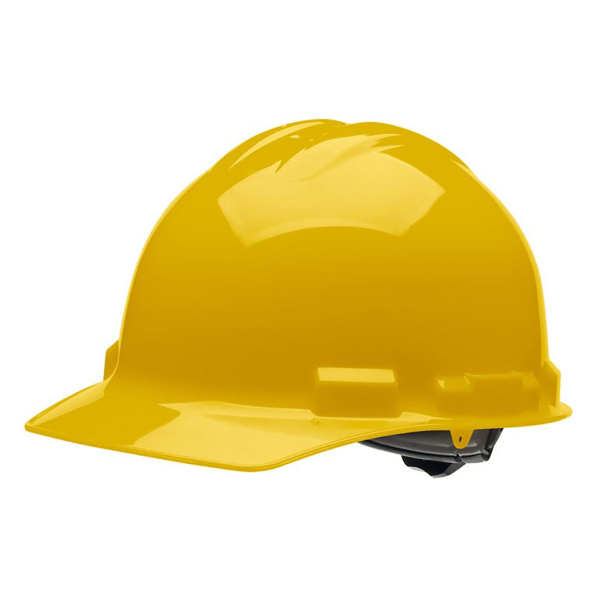 Malta Dynamics 4-Point Ratchet Cap Style Hard Hat — Type 1, Class E & G, ANSI/ISEA/OSHA Compliant, Yellow, Model# HHY1004